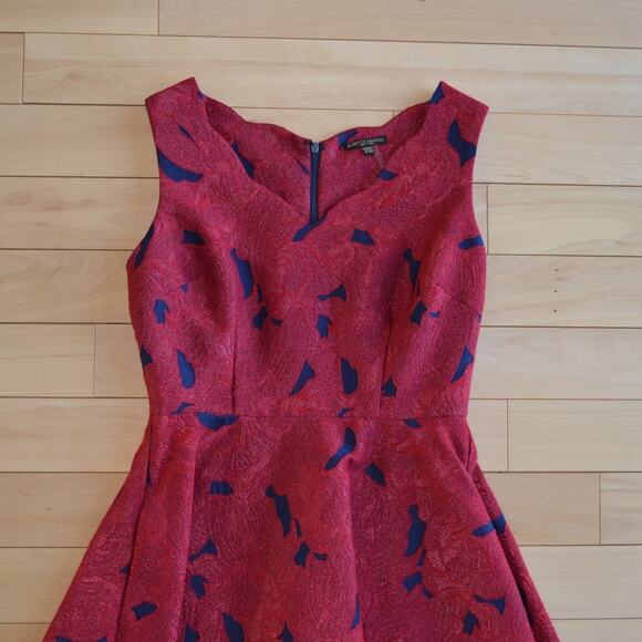 Alberto Makali Printed Mini Dress A-Line Size 8 - Picture 2 of 4